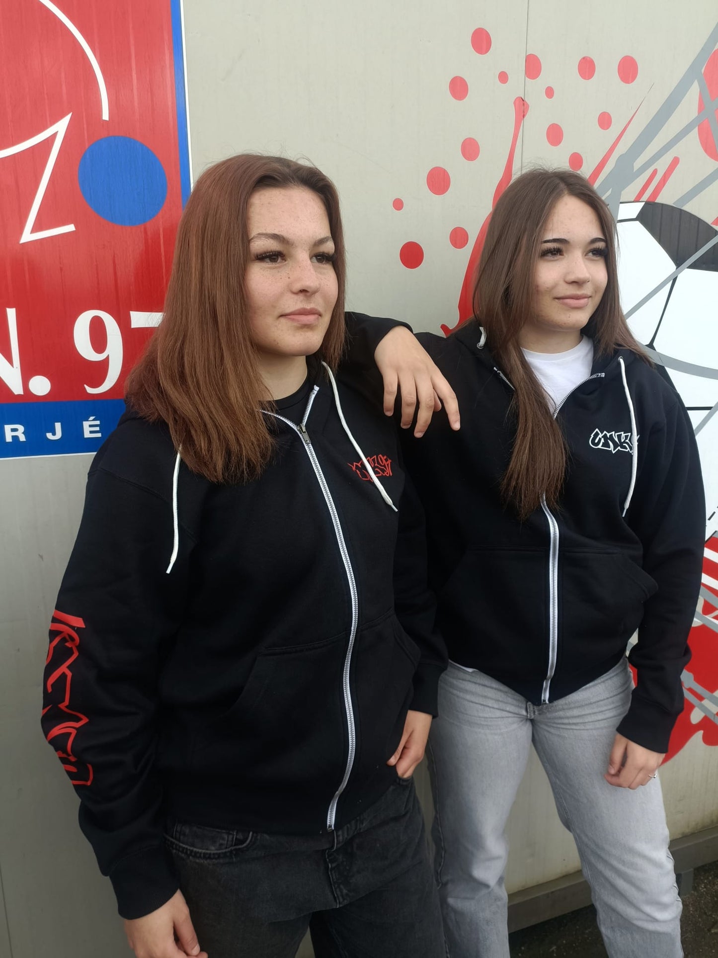 Zip Hoodie Navy - UN Käerjeng 97 Fanshop
