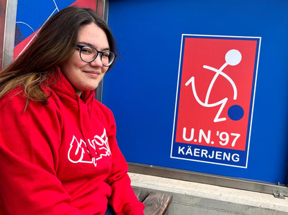 Hoodie Red - UN Käerjeng 97 Fanshop