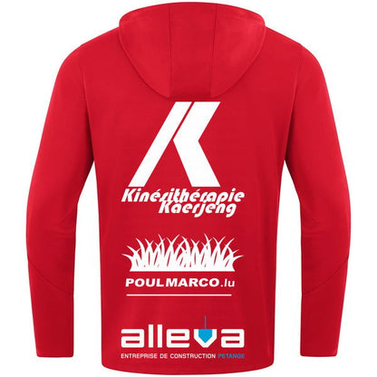 JAKO Hooded jacket Power - UN Käerjeng 97 Fanshop