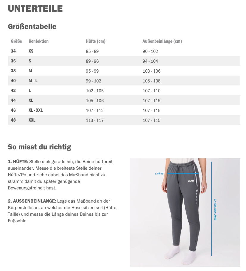 JAKO Polyester trousers Power - UN Käerjeng 97 Fanshop