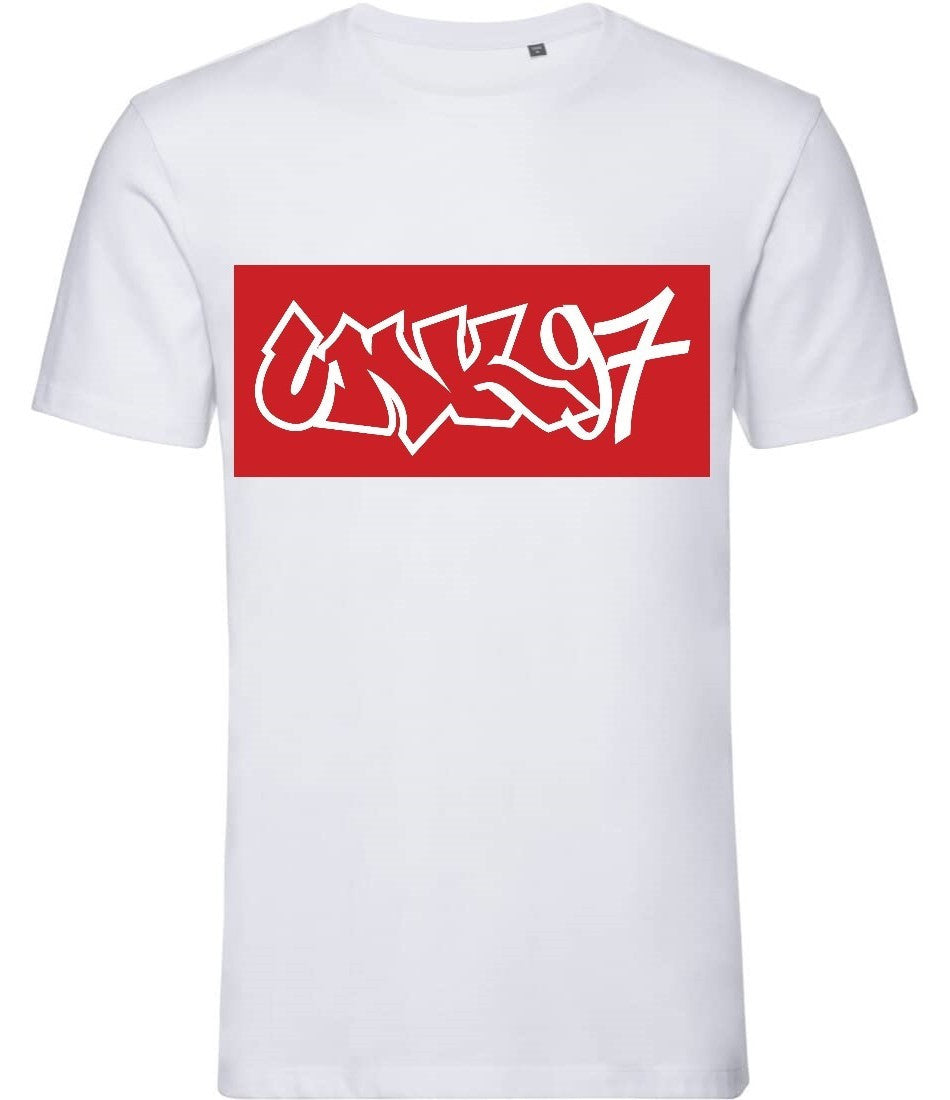 T-Shirt White - UN Käerjeng 97 Fanshop