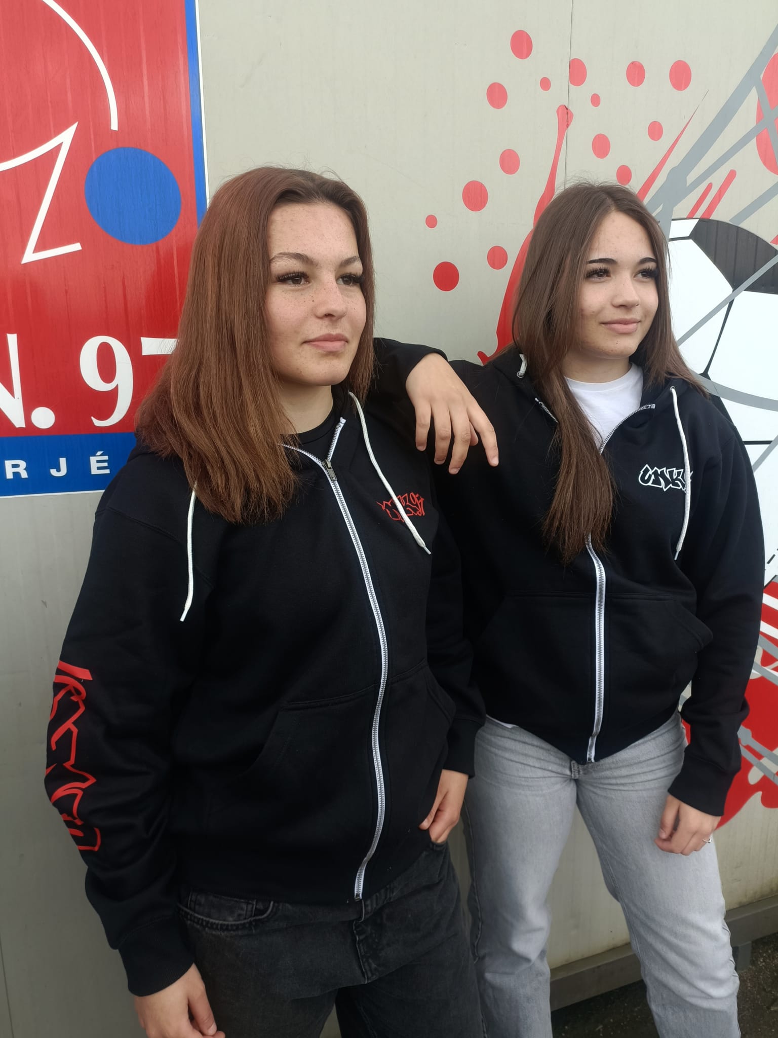 Zip Hoodie Navy - UN Käerjeng 97 Fanshop